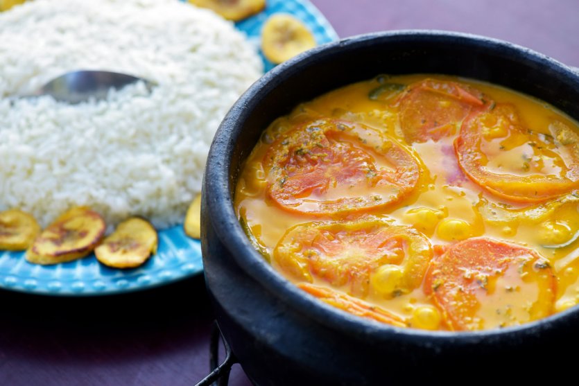 Moqueca de peixe.