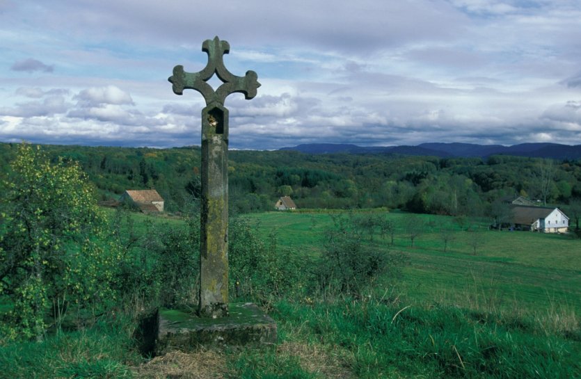 Les Mille Étang, croix de Melay