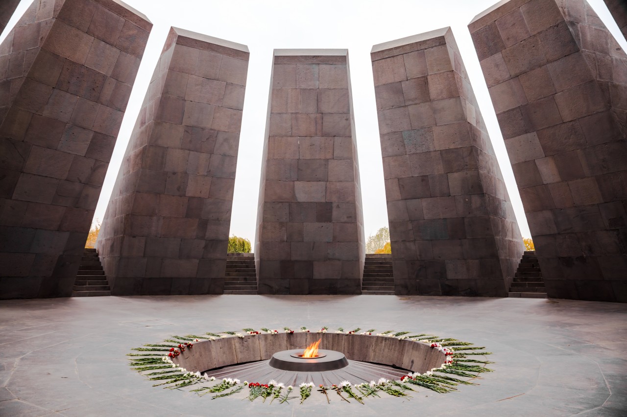 Le mémorial du génocide arménien.