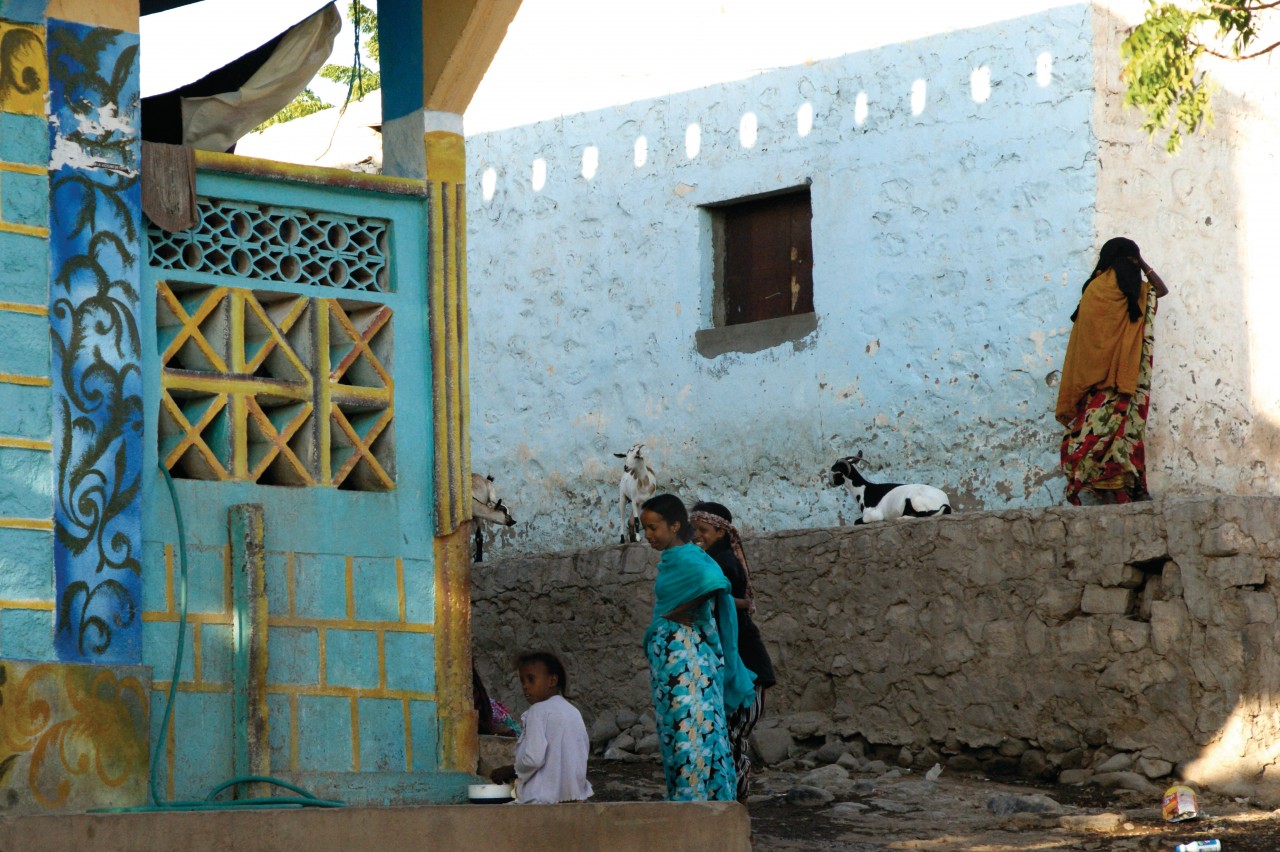 Le village de Dikhil.