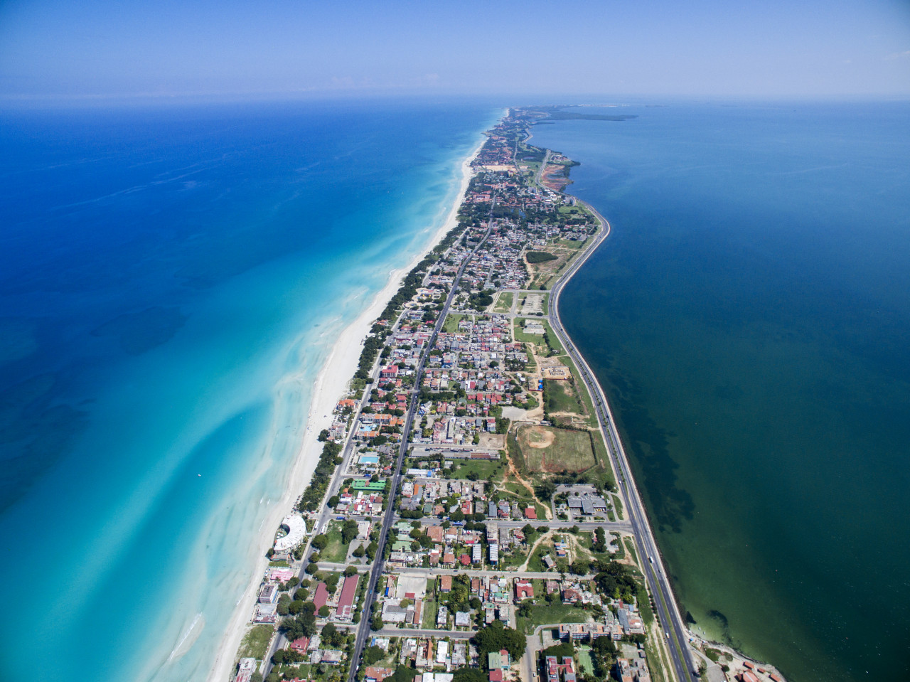 Varadero vue du ciel.