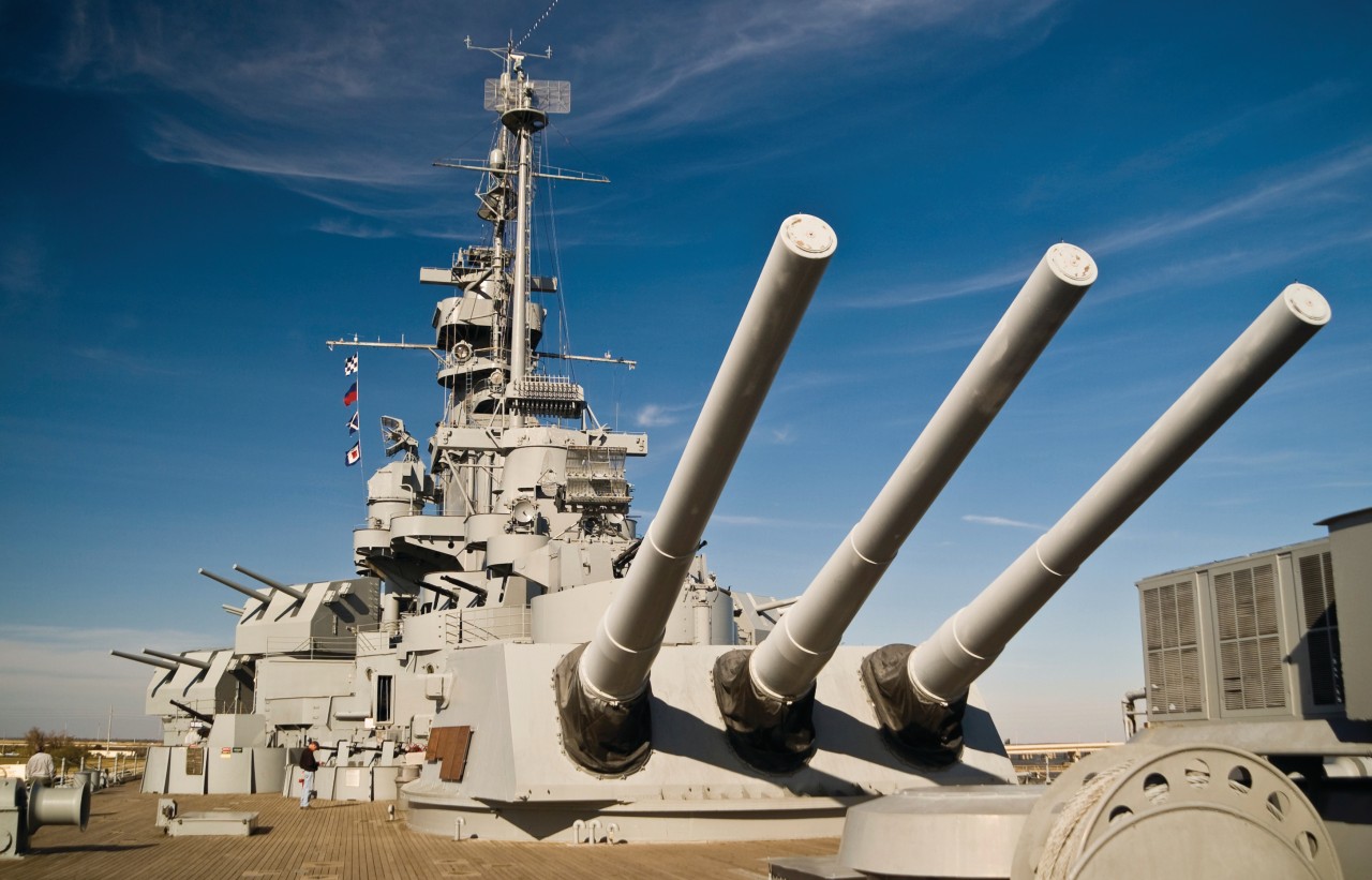 USS Alabama Battleship.