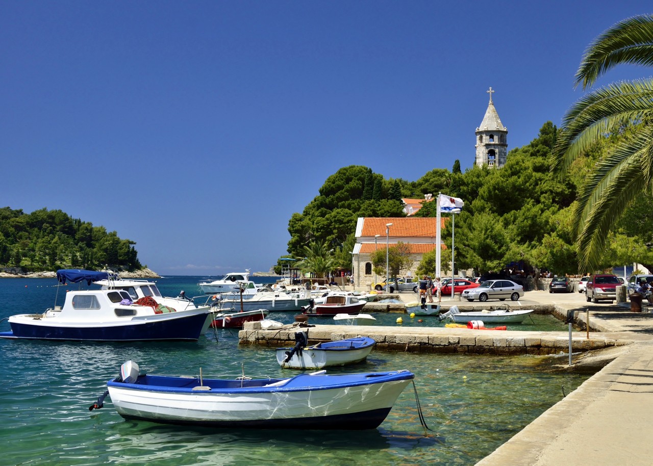 Le port de Cavtat.