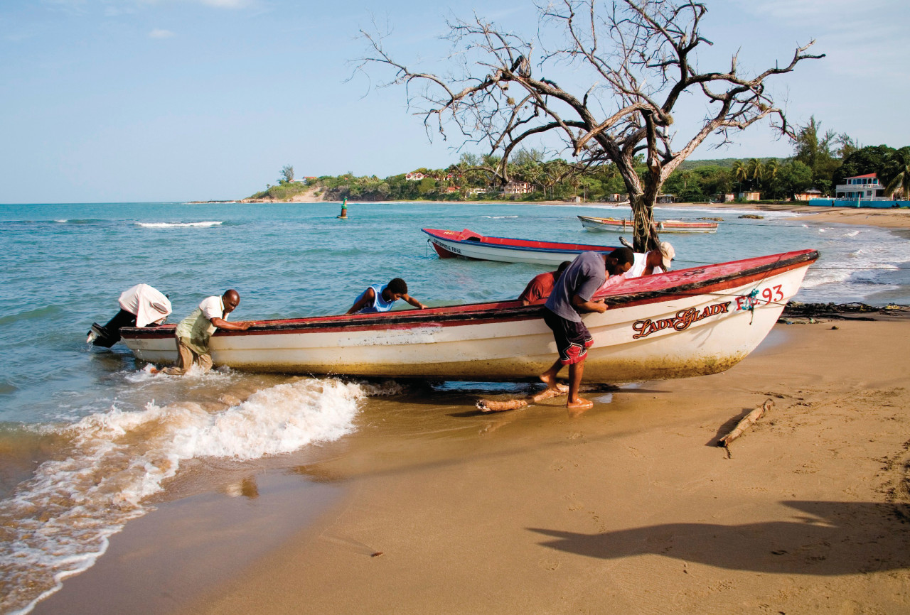 Treasure Beach, une plage à la beauté encore sauvage.