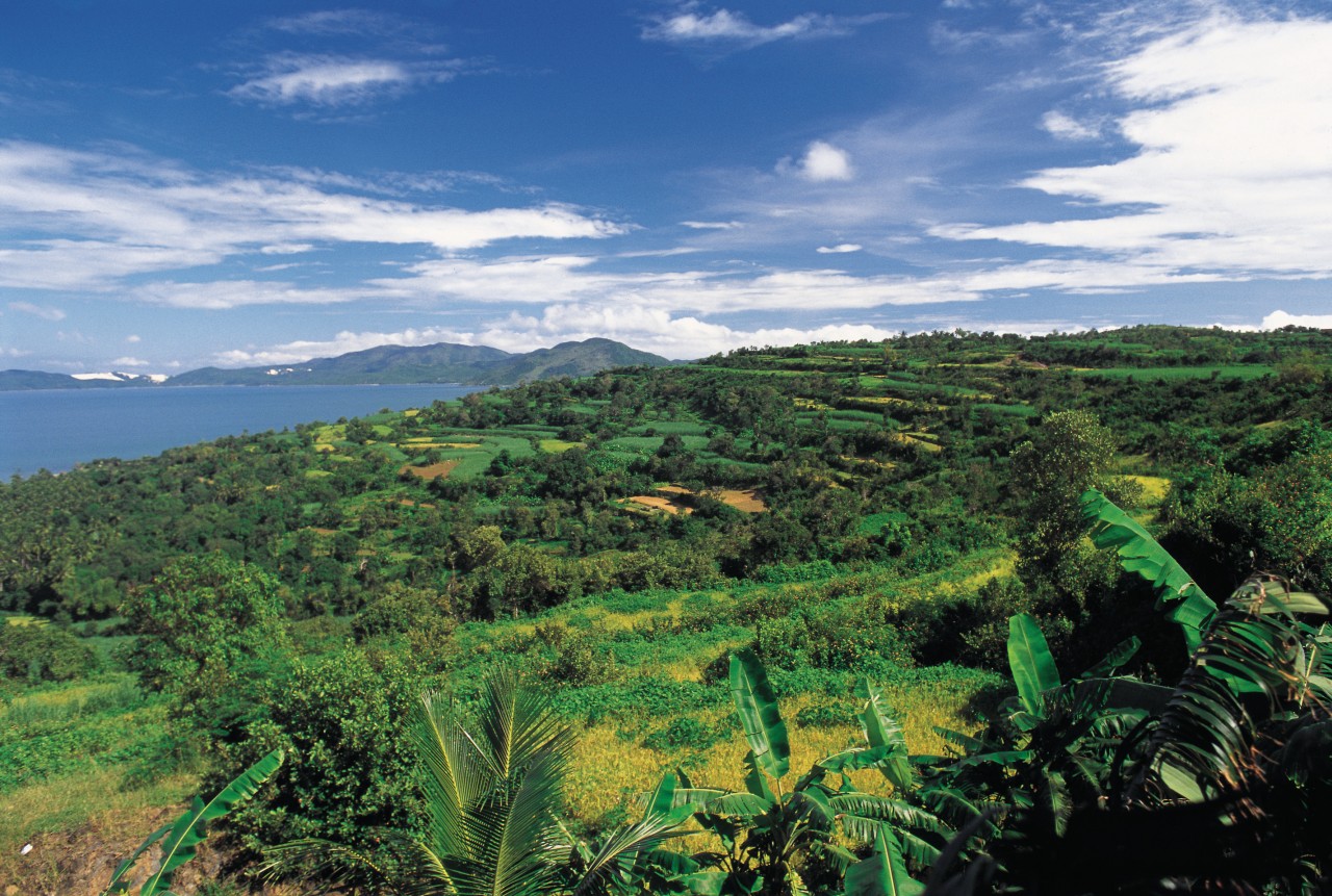 Paysage de la région de Nha Trang.