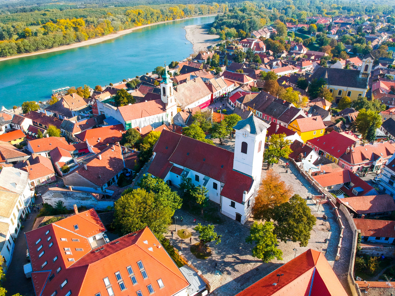 Vue sur Szentendre.