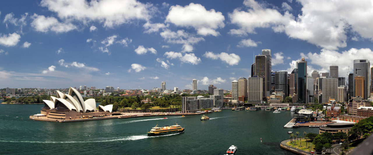 Panorama de Sydney.