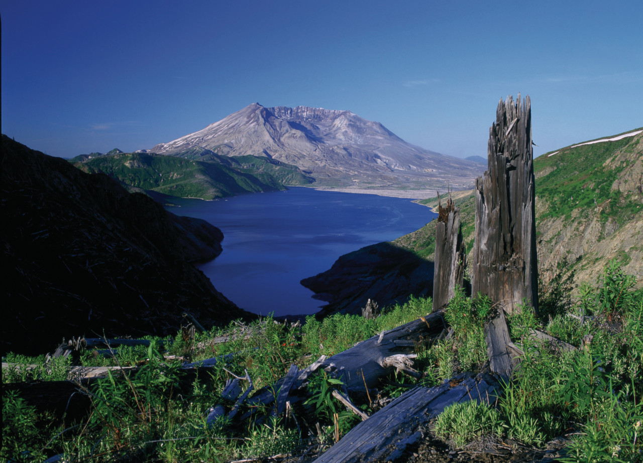 Mount St. Helens.