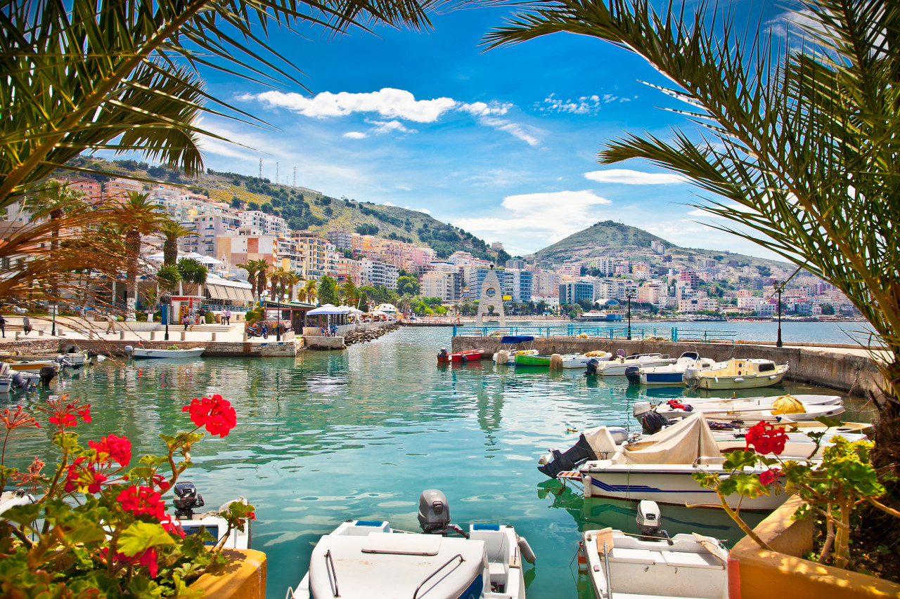 Le port de Saranda.