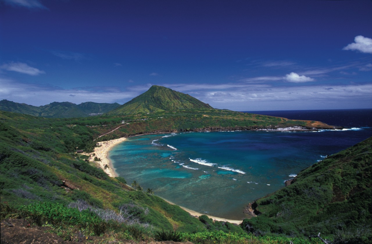 Survol de Hanauma Bay.