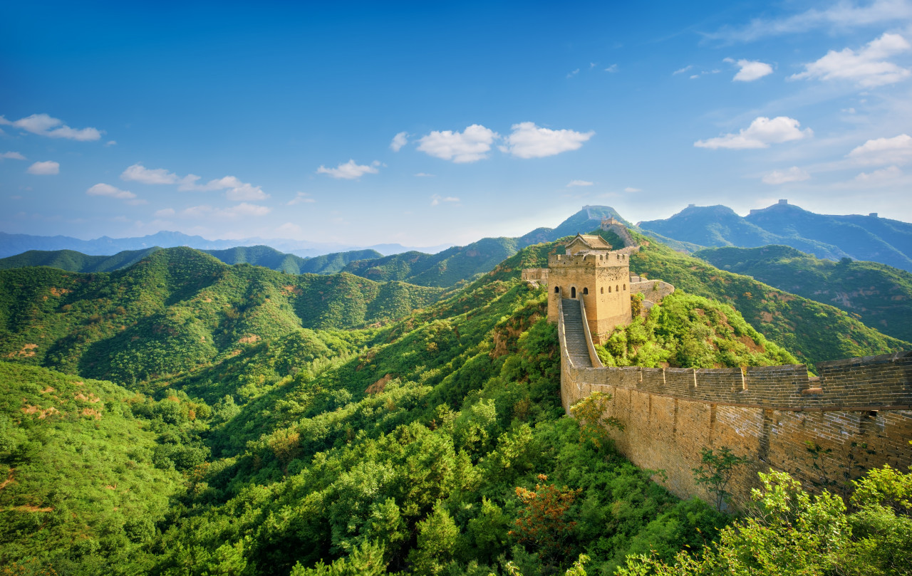 La Grande Muraille de Chine.