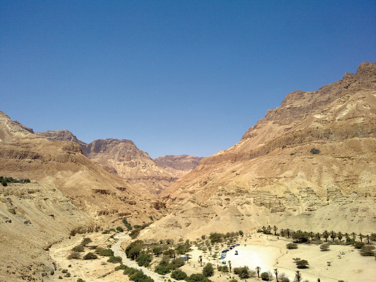 Vue sur le desert.