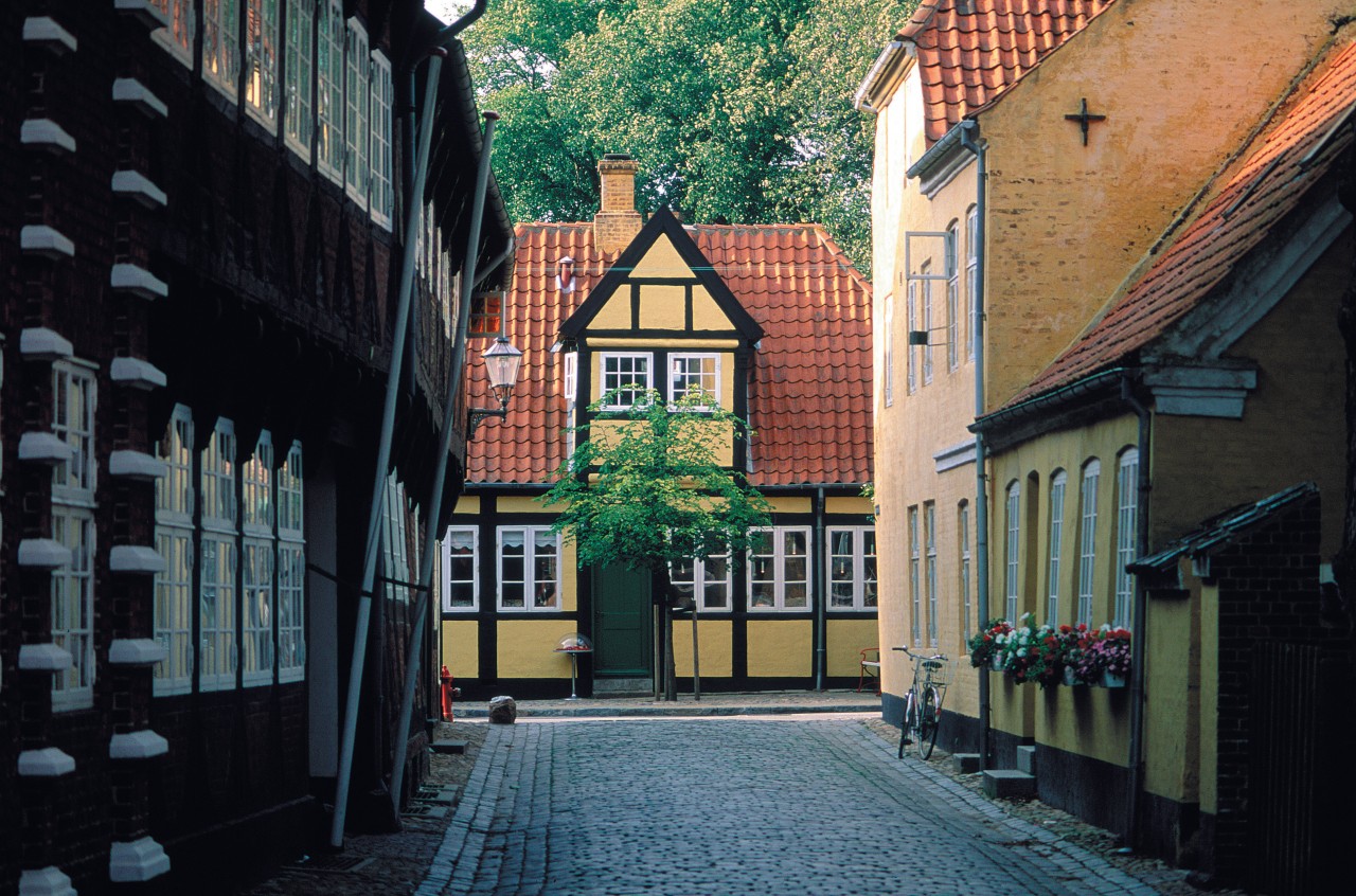 Ribe à l'ouest du Jutland.