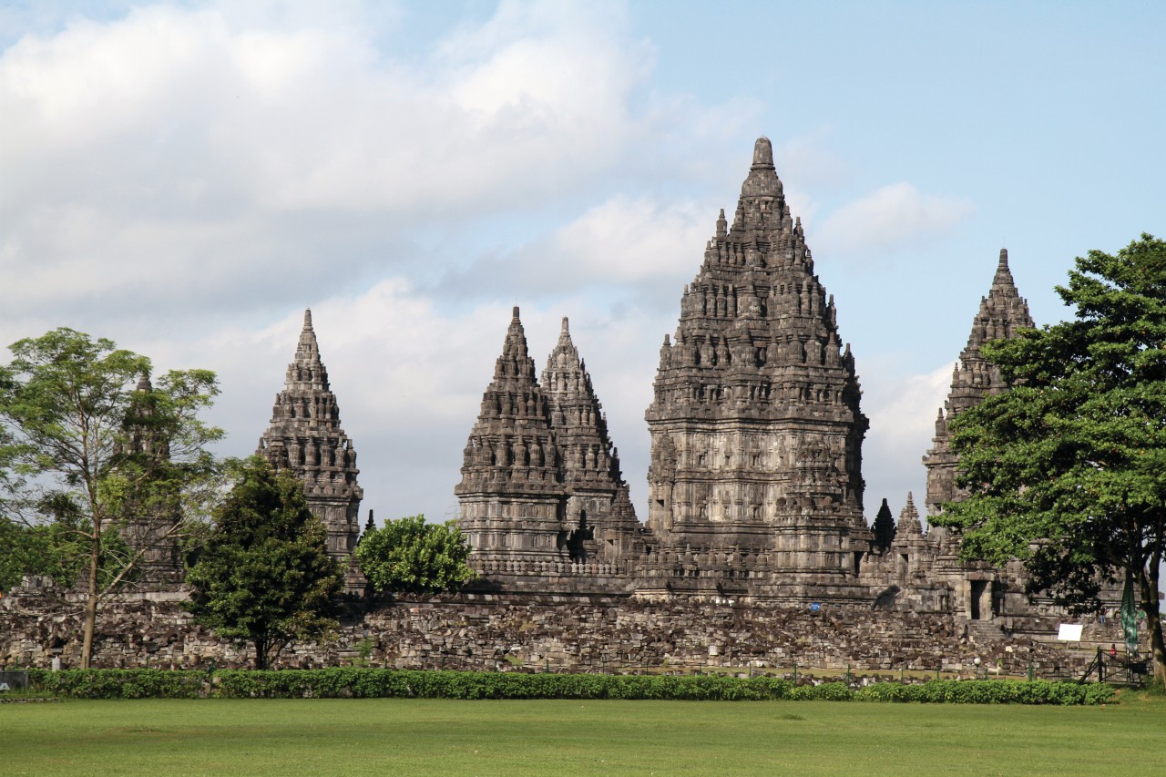 Temple de Prambanan.