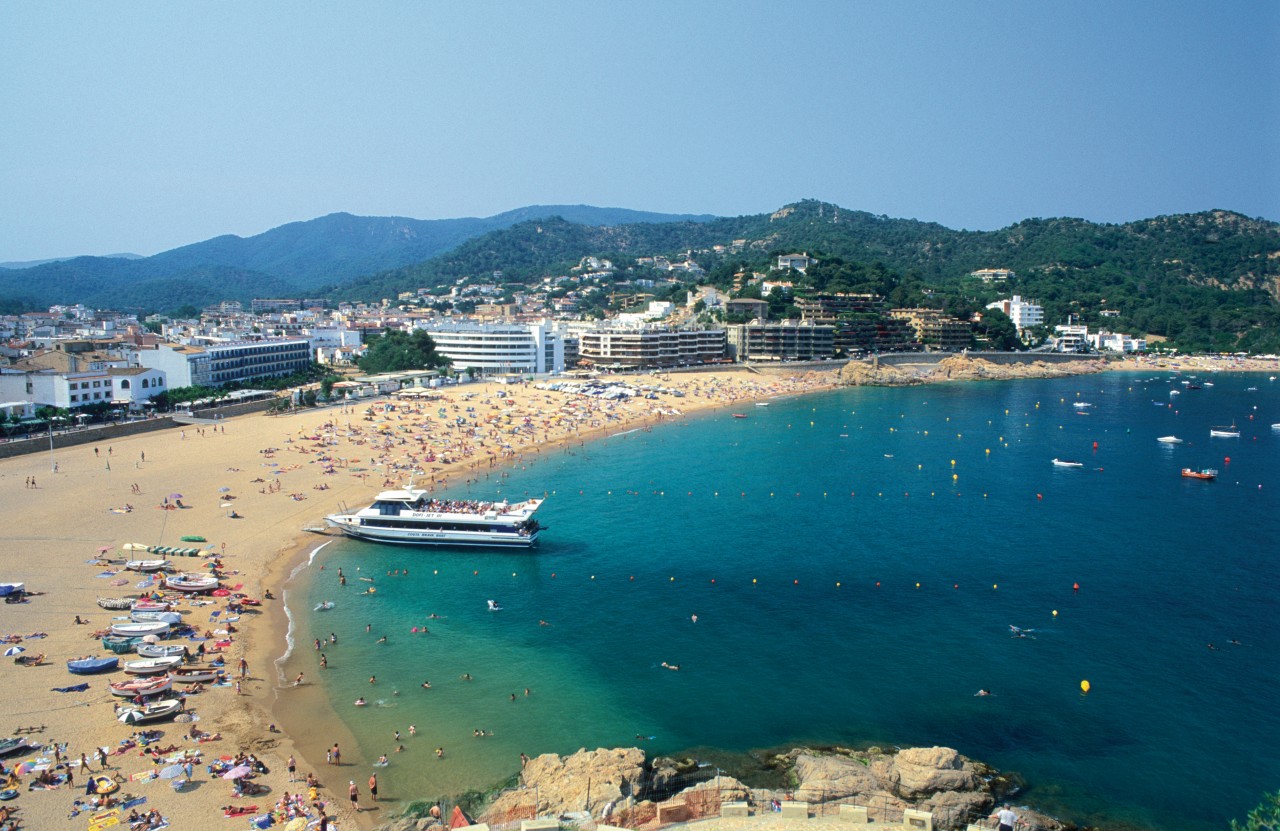 Tossa de Mar sur la Costa Brava.