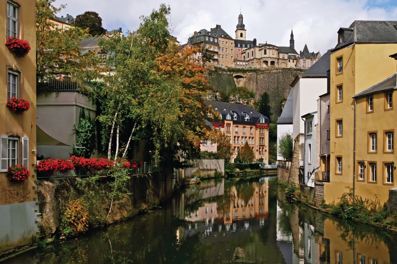 La vieille ville de Luxembourg.