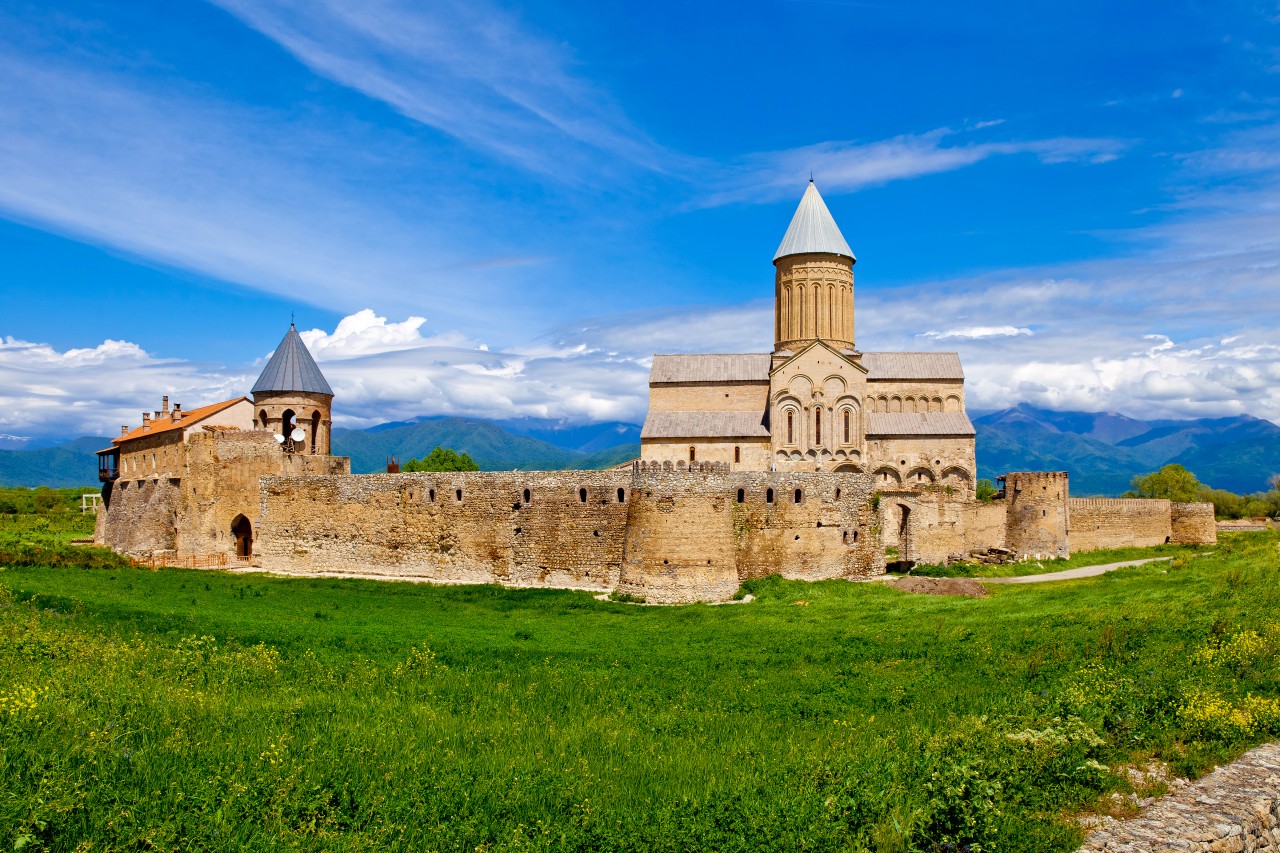 Monastère d'Alaverdi, en Géorgie.