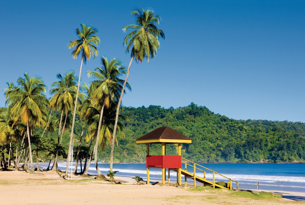 Plage de Maracas Bay.