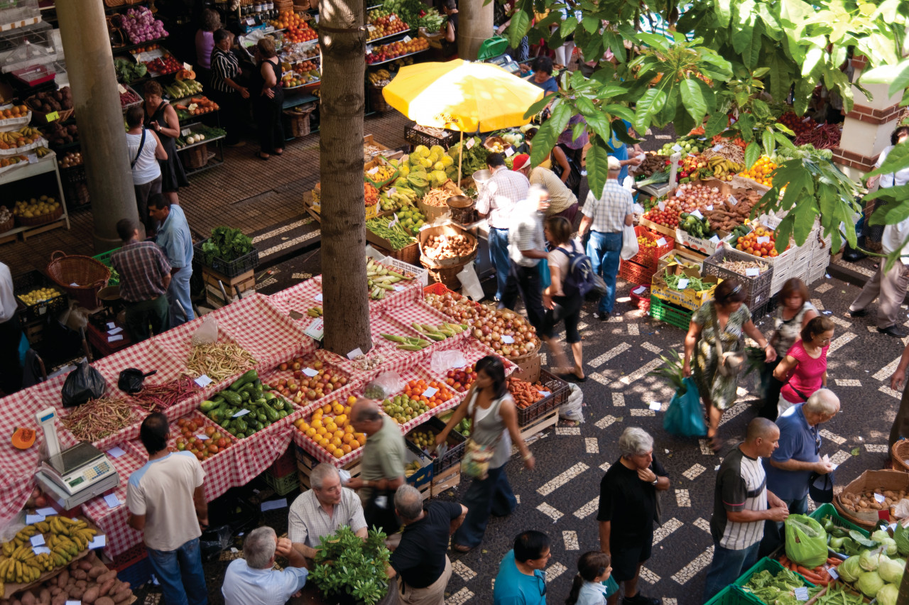 Marché de Funchal.