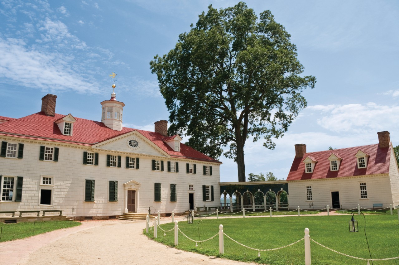 George Washington's Mount Vernon Estate.