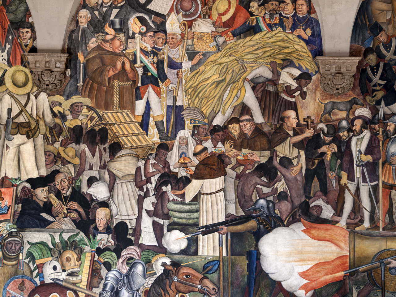 La fresque de Diego Rivera 