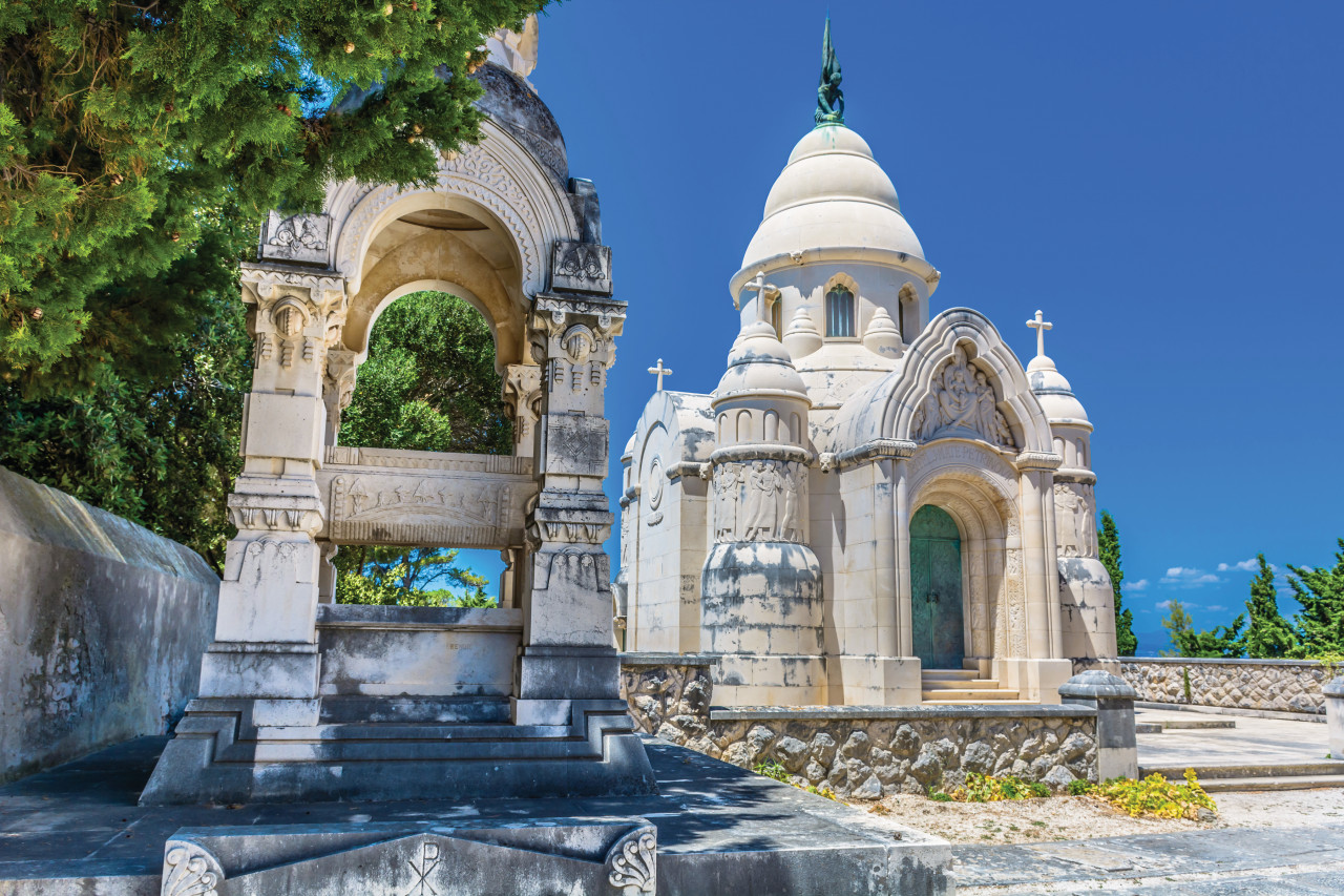 Cimetière marin de Supetar.