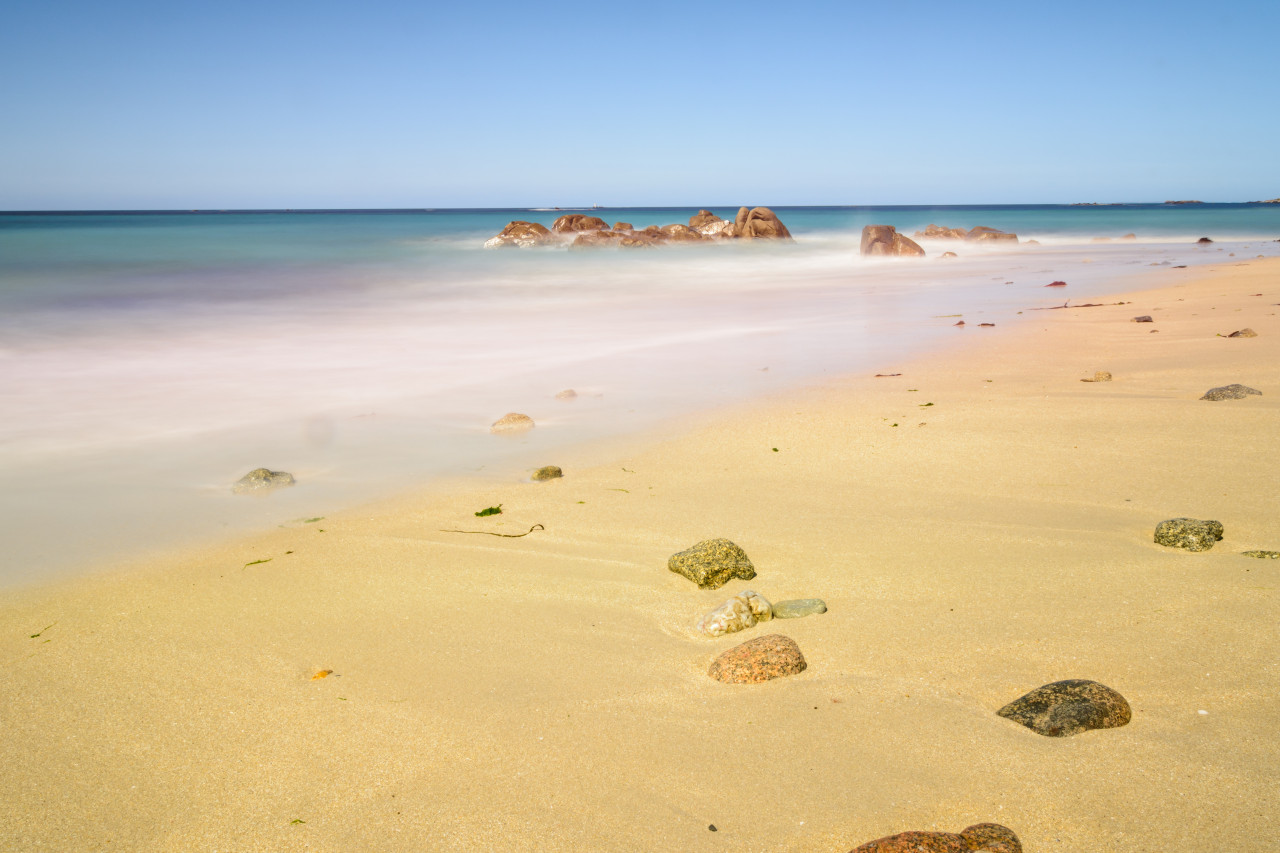 Plage de Herm.