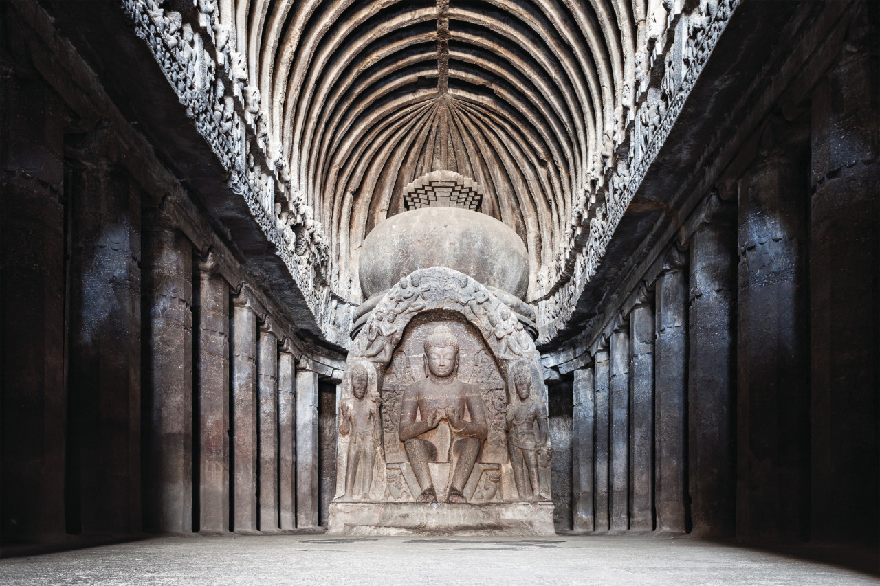 Ellora Caves.