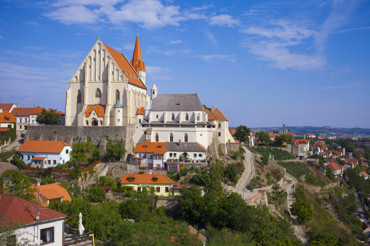 La ville de Znojmo.