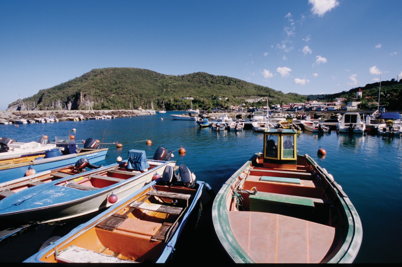 Port de Deshaies.