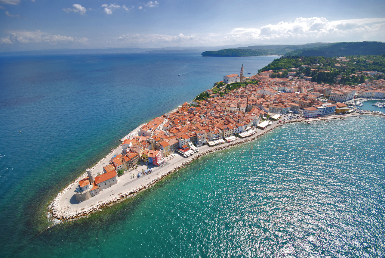 La pointe de Piran.