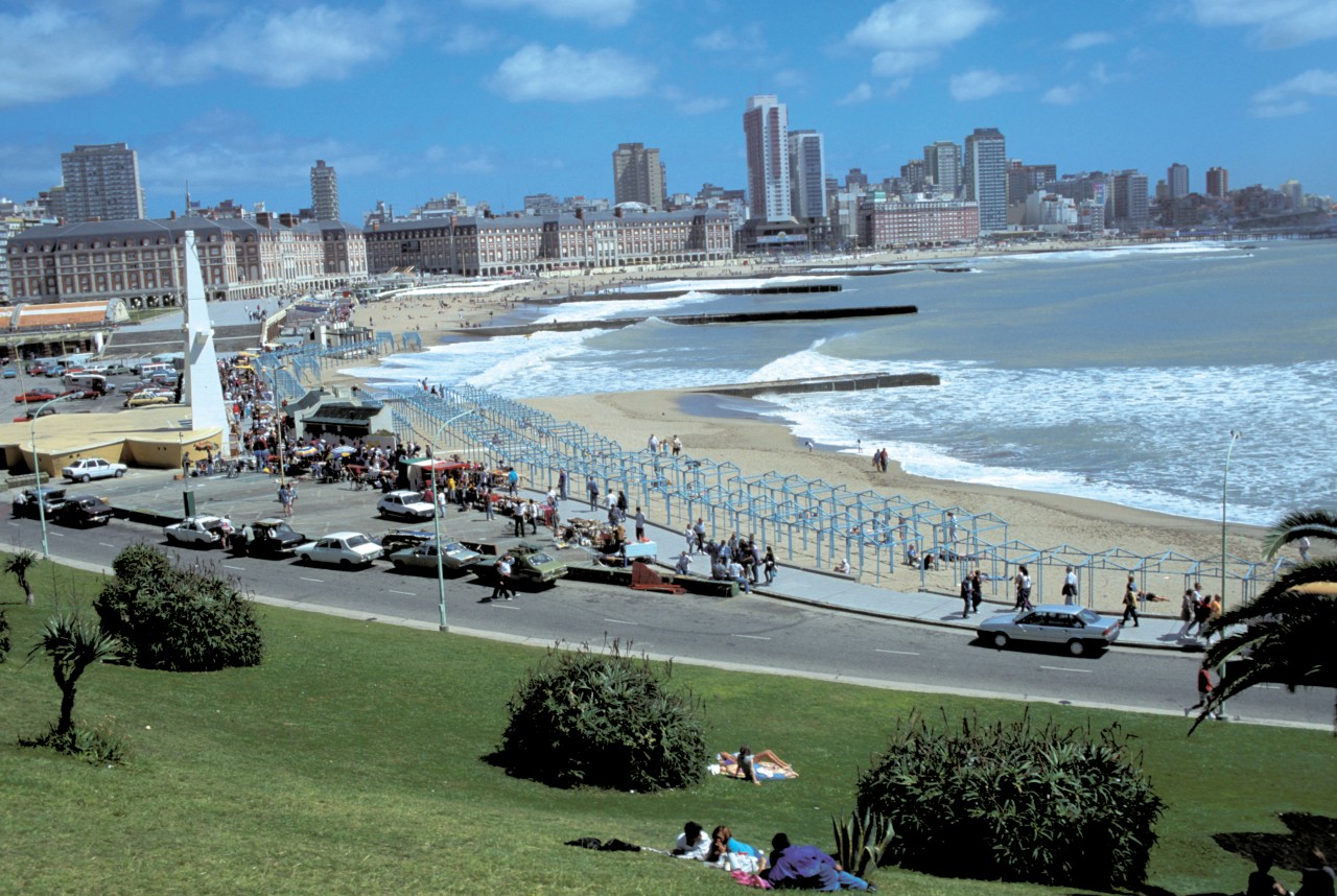 Vue de Mar del Plata.