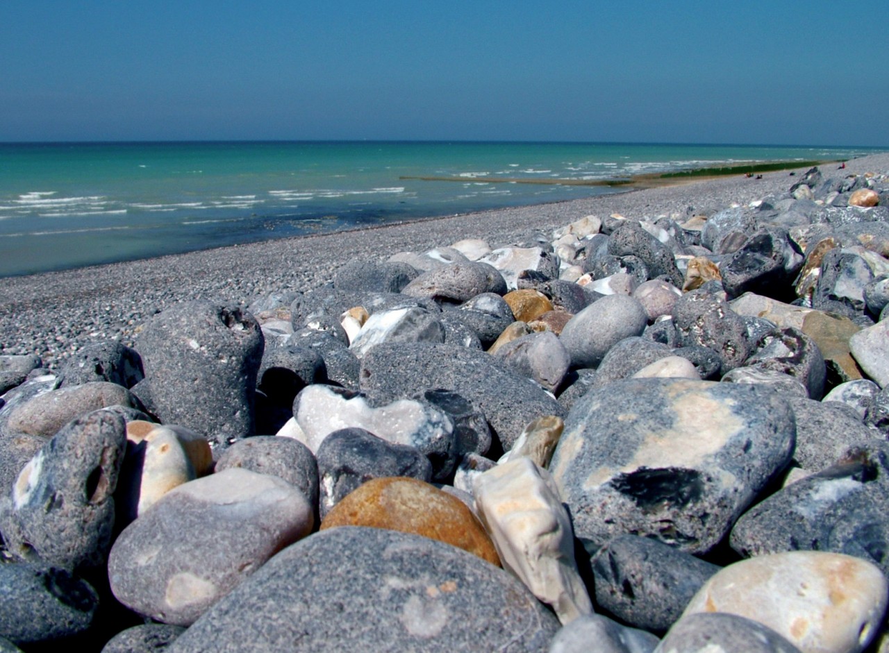 La plage de Cayeux-sur-Mer