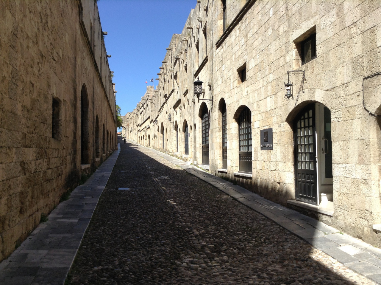 Rue des Chevaliers, Rhodes-ville.