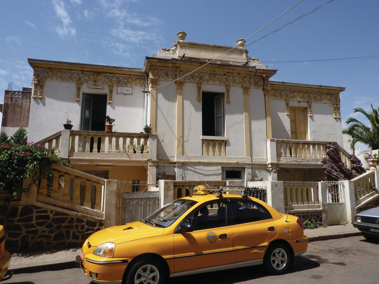 Une des nombreuses villas italiennes que compte la capitale érythréenne.