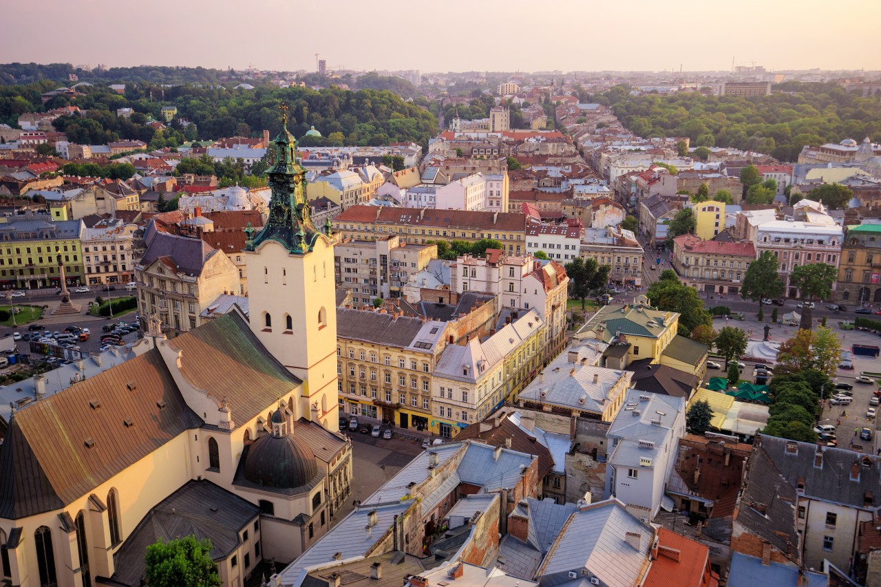 Survol de Lviv.