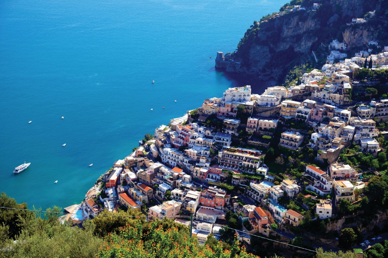 Vue sur Capri.