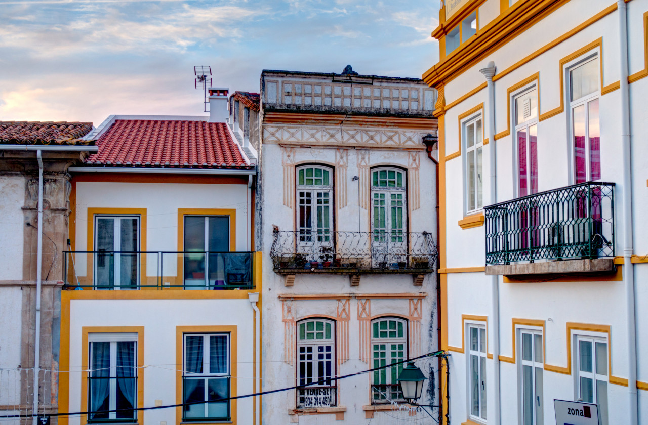 Façades de Portalegre.