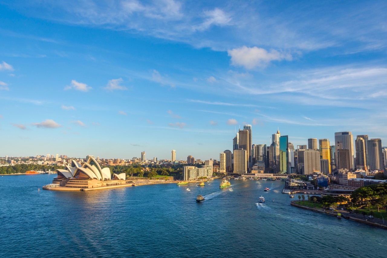 Vue sur Sydney.