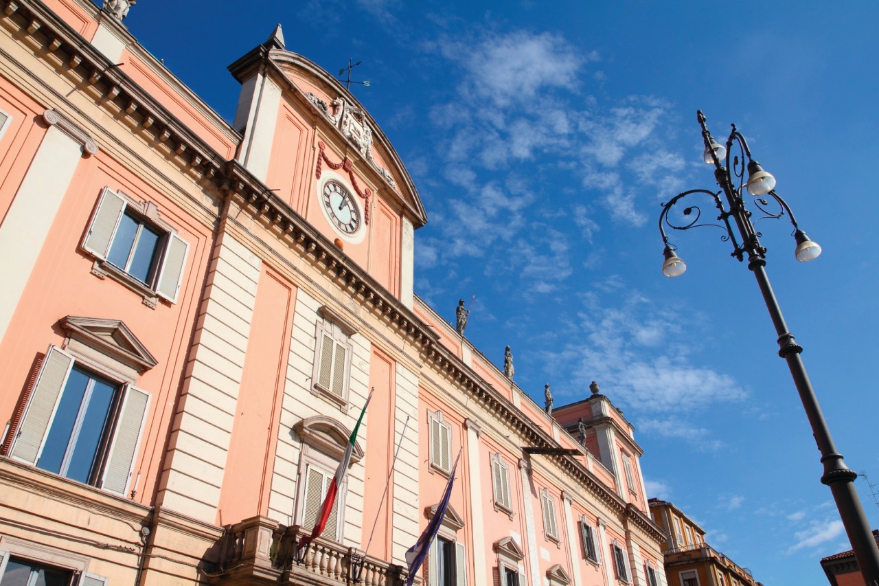 Palais du gouverneur, Piacenza.