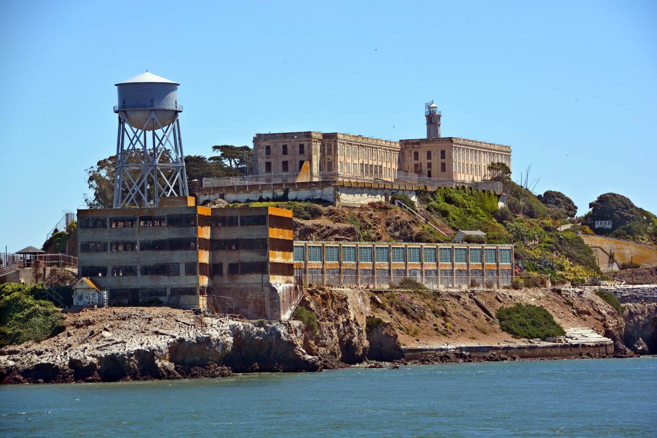 Ancienne prison d'Alcatraz.