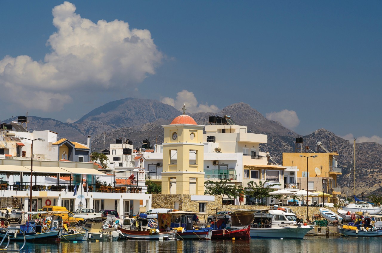 Le port d'Ierapetra.