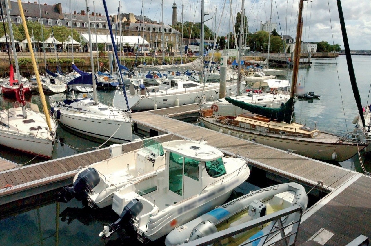 Le port de plaisance de Lorient