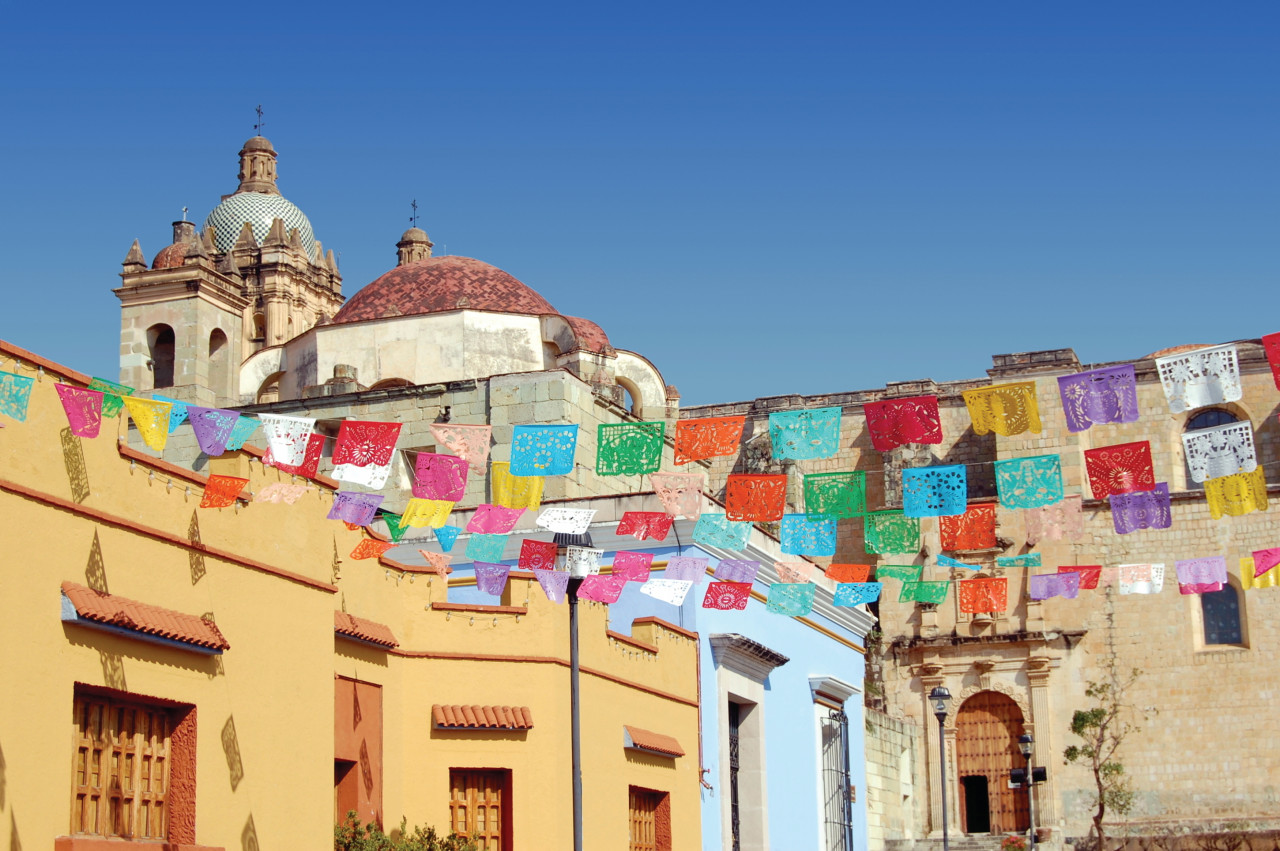 Eglise Santa Domingo à Oaxaca.