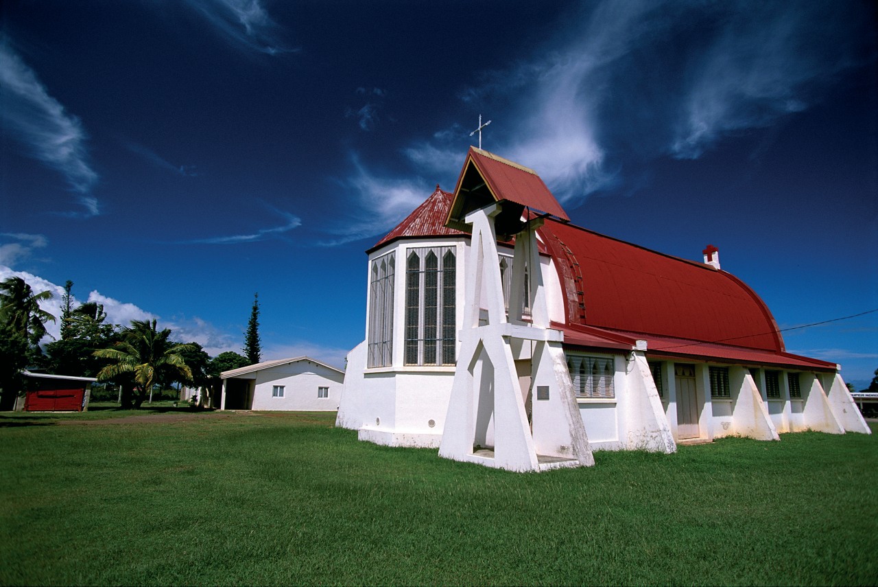 L'église de Koumac.