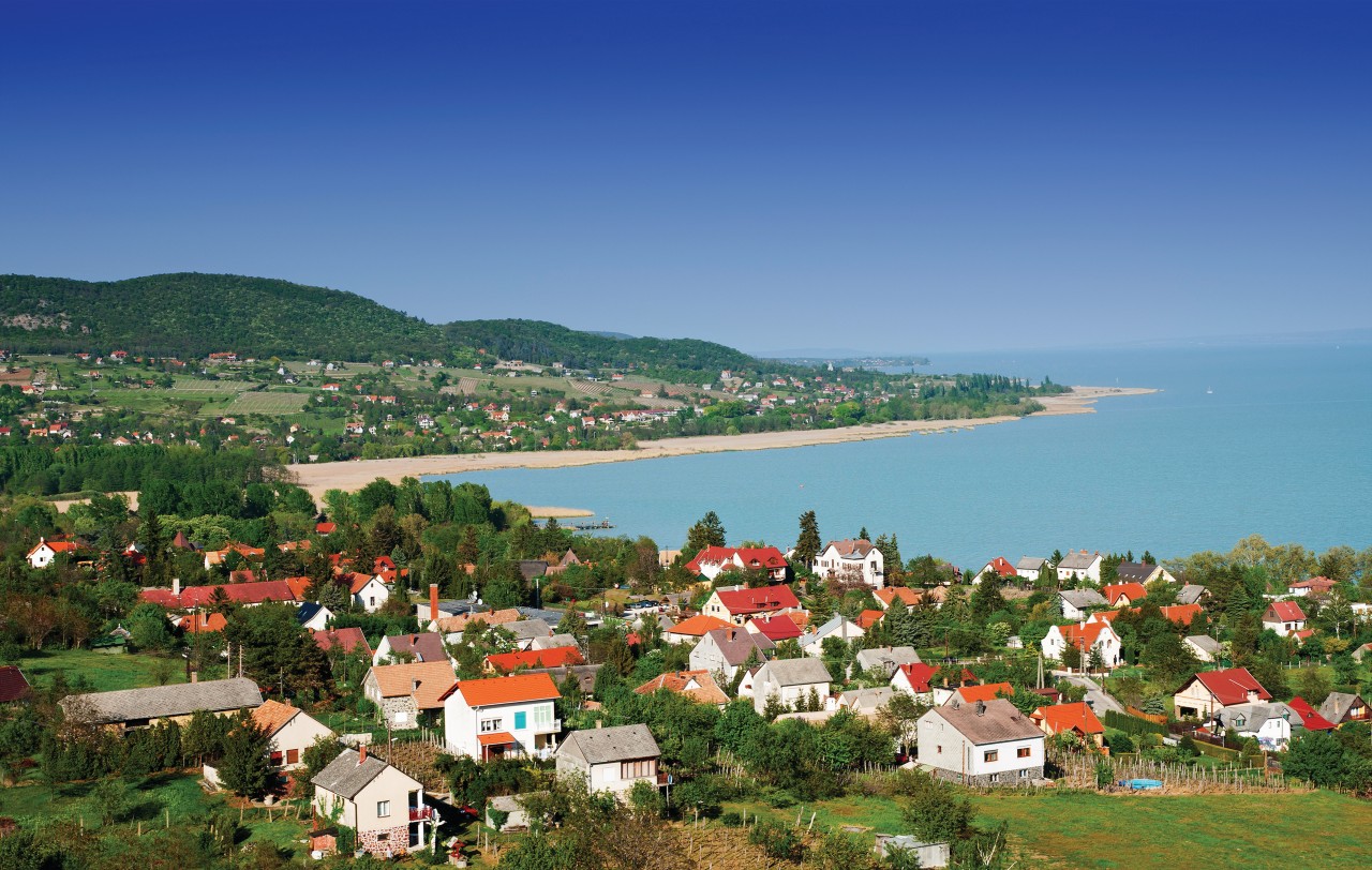 Sur les rives du Lac Balaton.