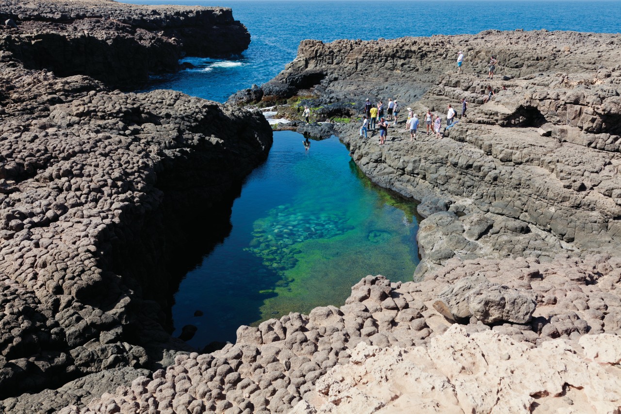 Piscine naturelle de Buracona.