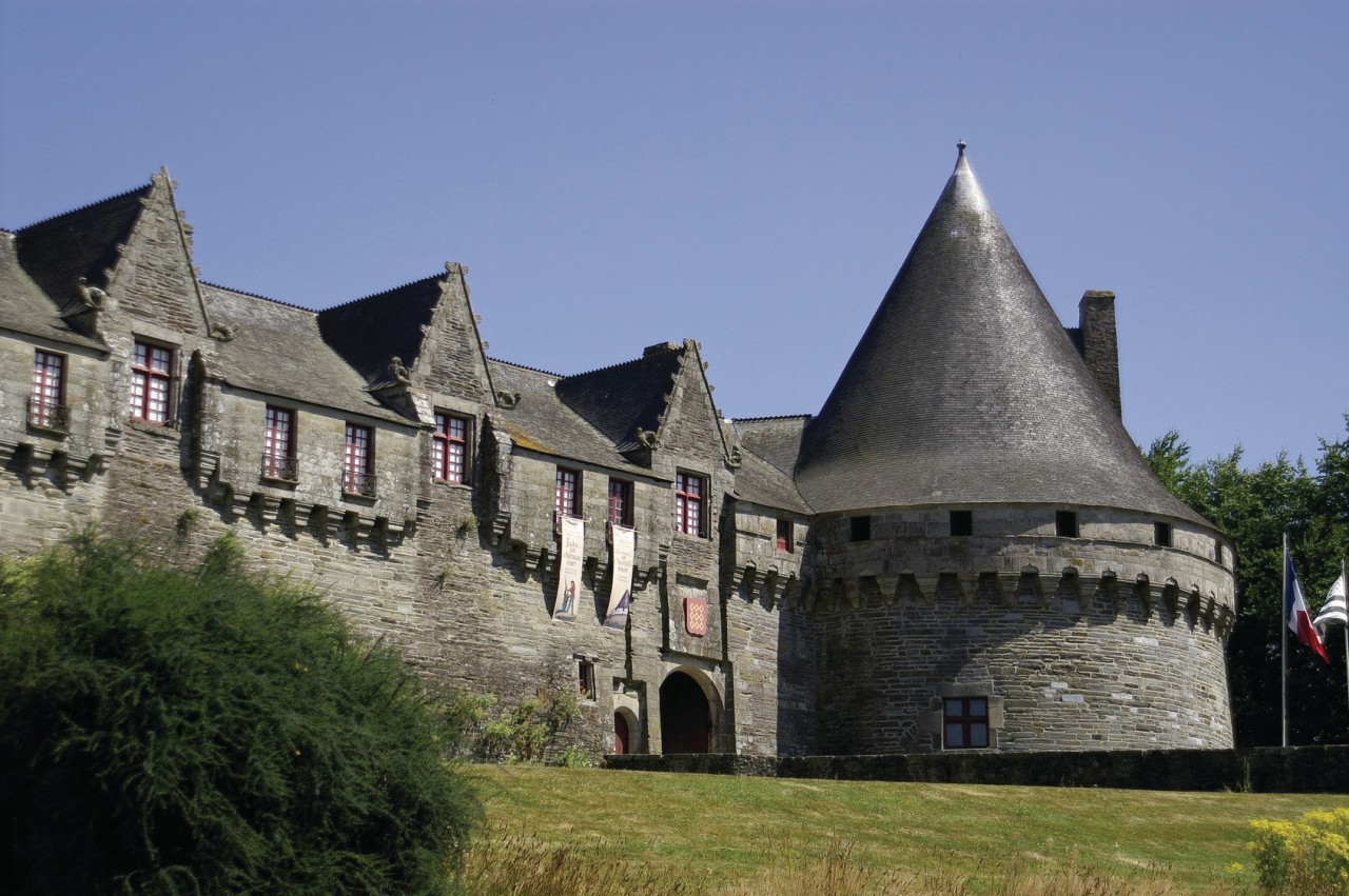 Le château des Rohan à Pontivy.