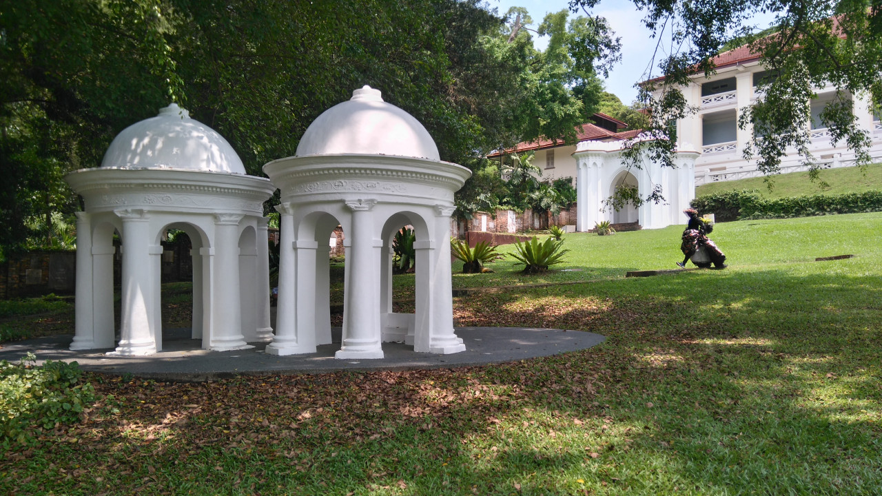 Fort Canning Park.