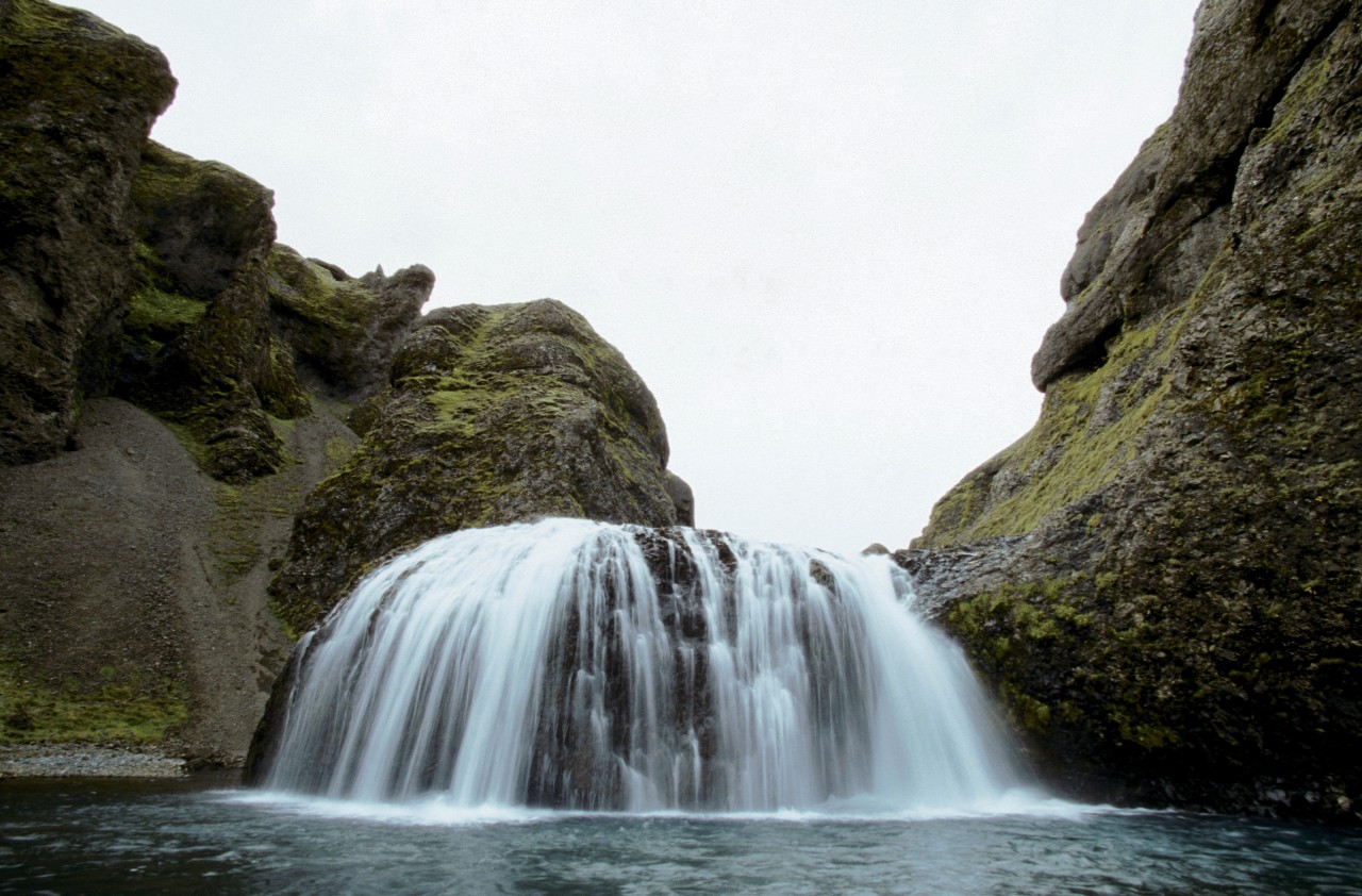 Les chutes de Saint-Jornarfoss.